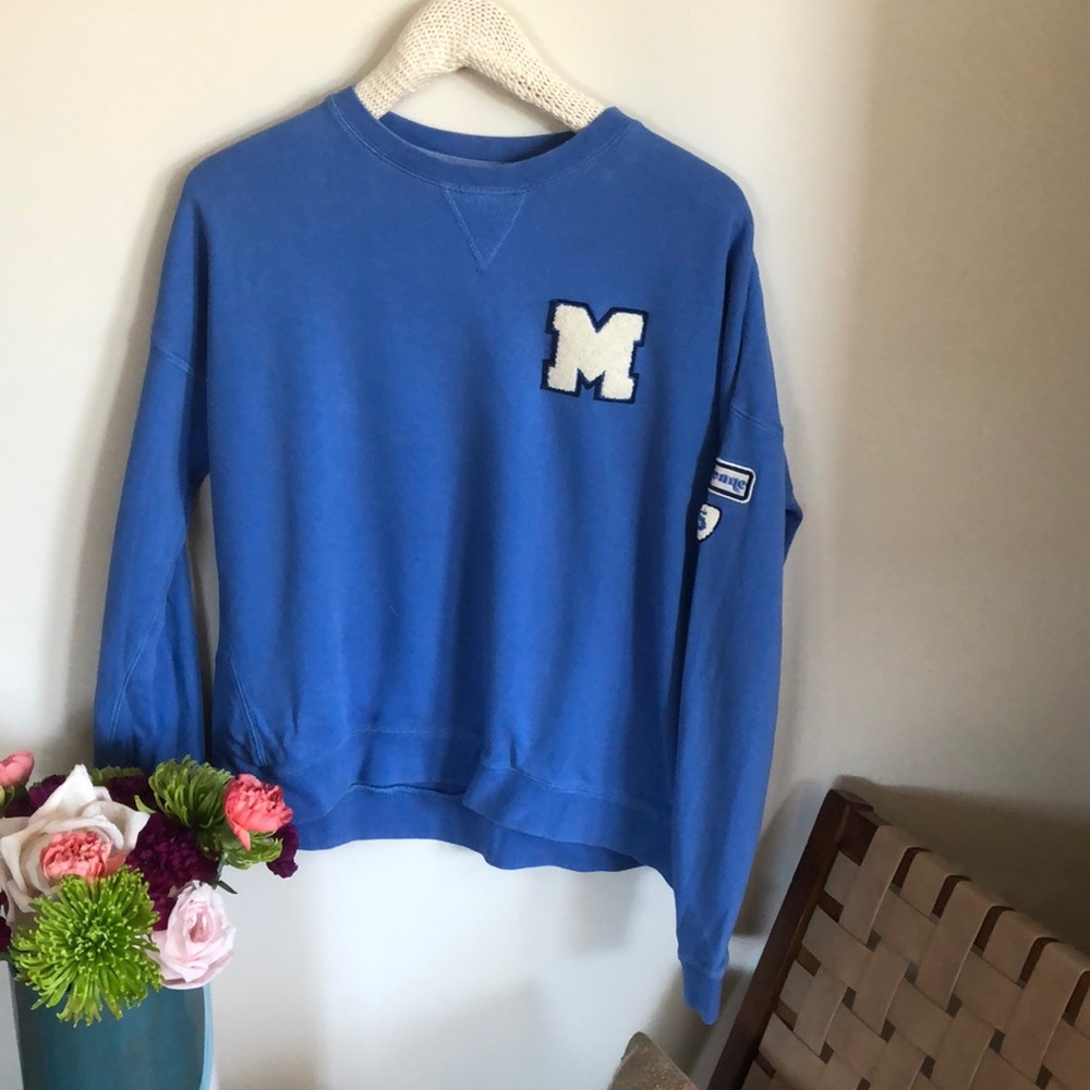 MKT Studio letterman style crewneck